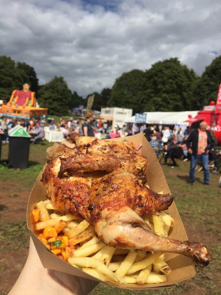 Rotisserie Chicken at Bristol International Balloon Fiesta