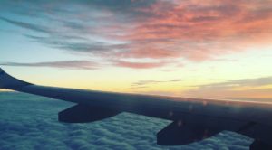 Aeroplane View - Sunset in the Sku