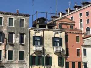 House Structure in Venice. Italy