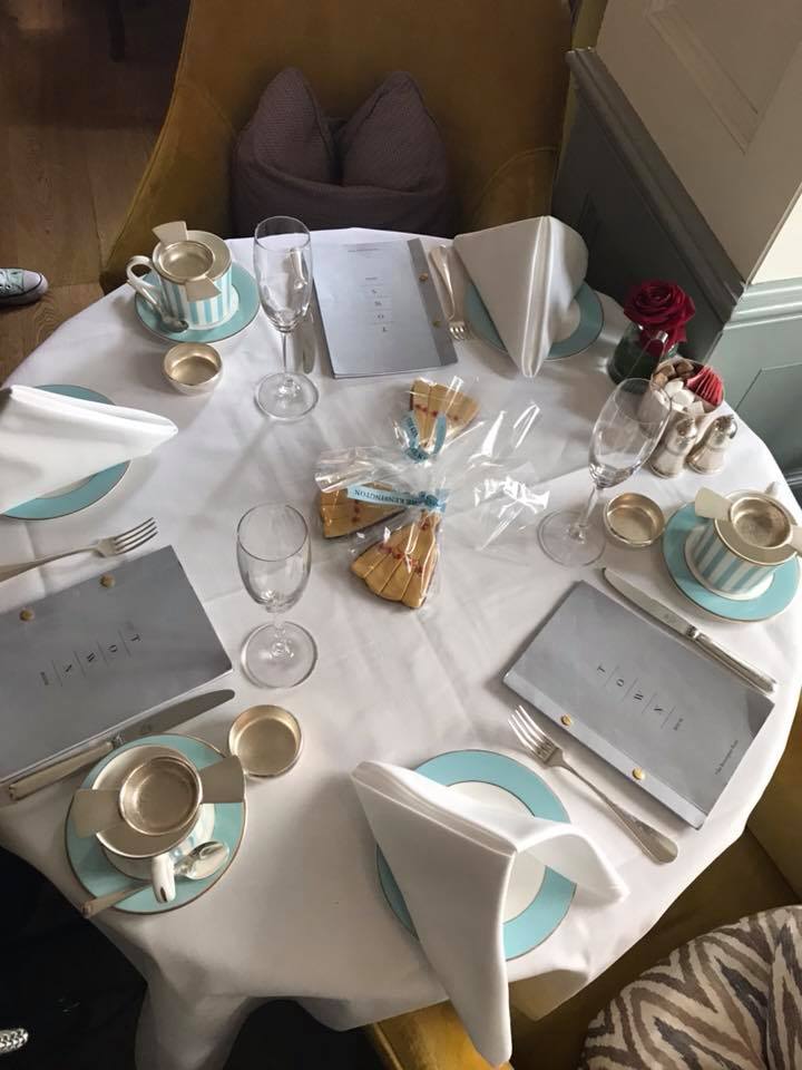 Town House Kensington Tale as Old as Time Beauty and the Beast Afternoon Tea Table Presentation