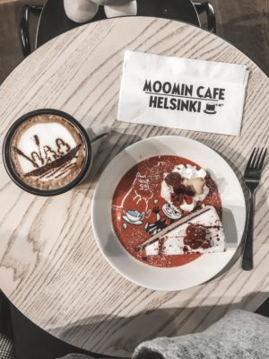 Moomin Cafe in Helsinki, Finland