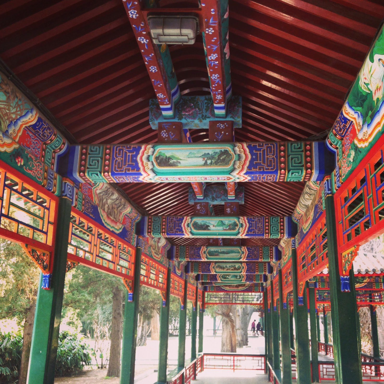 The gardens by Tienanmen square, Beijing, China, CRCC Asia