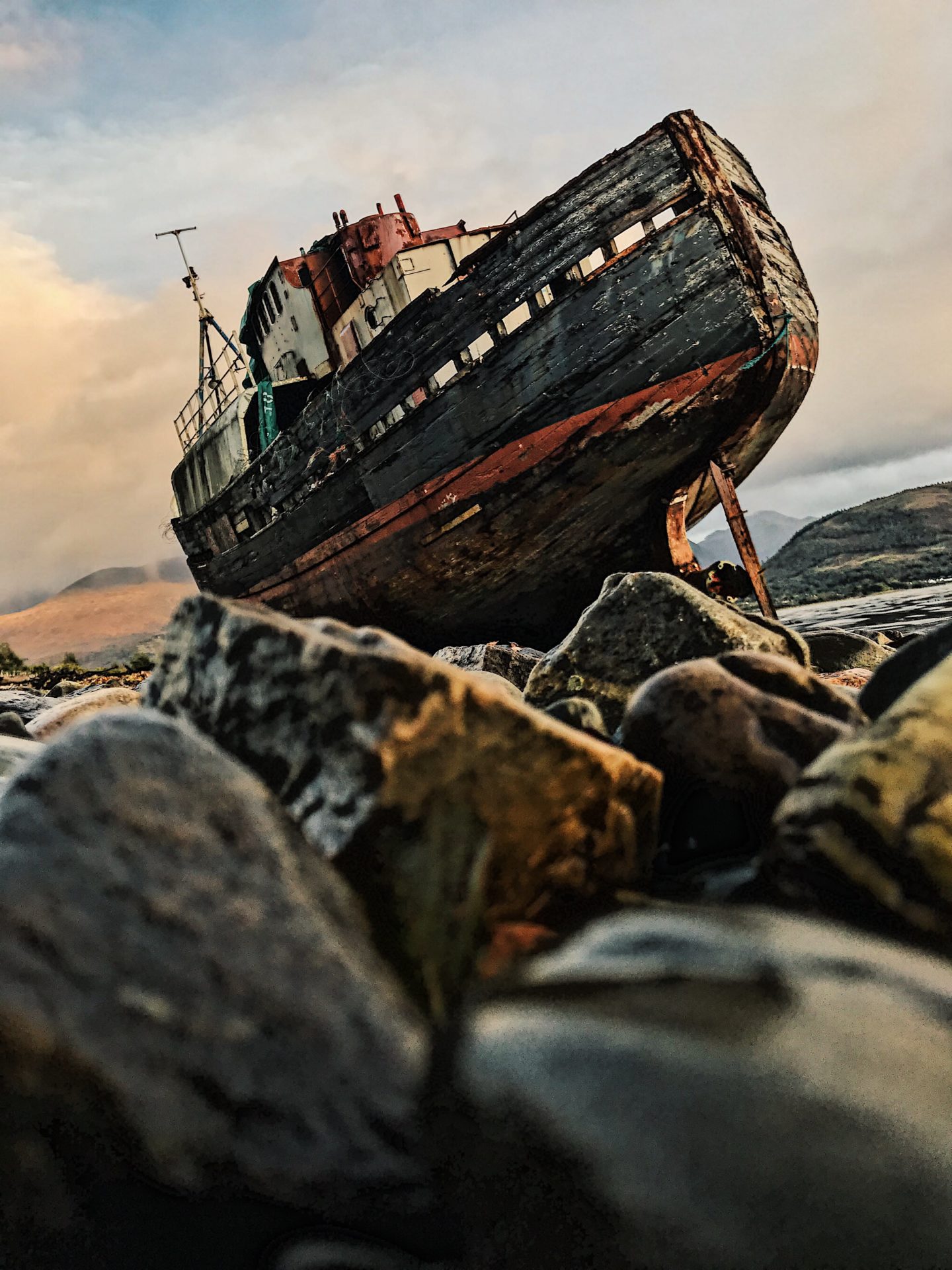 Corpach Wreck, Fort William, Scotland