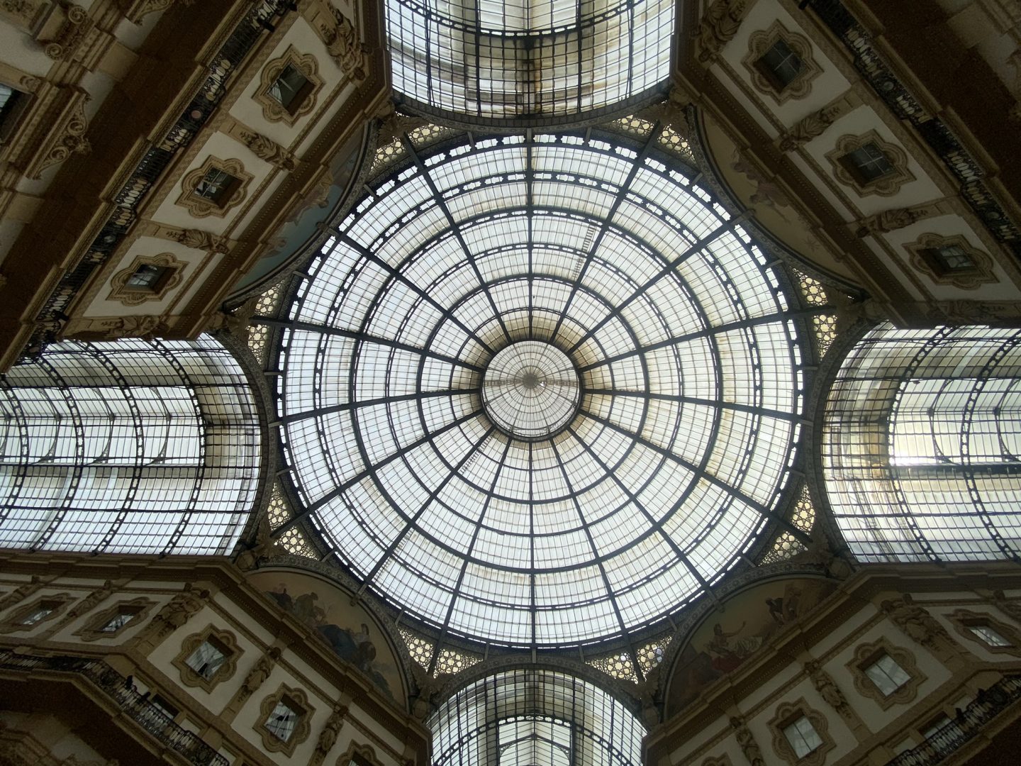 The roof of the Galleria Vittorio Emanuele II