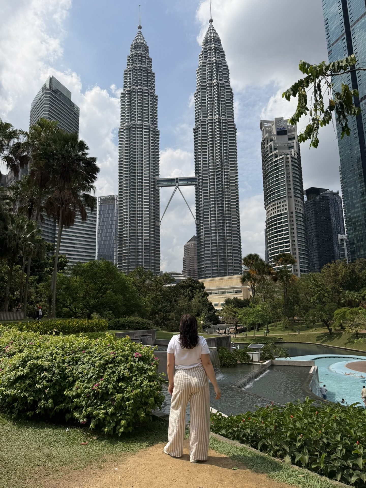 Petronus Towers from KLCC Park