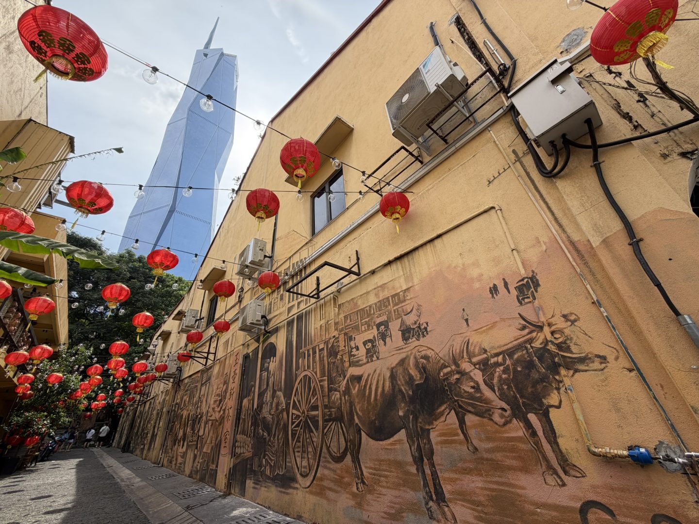 Merdeka 118 from Chinatown Kuala Lumpur