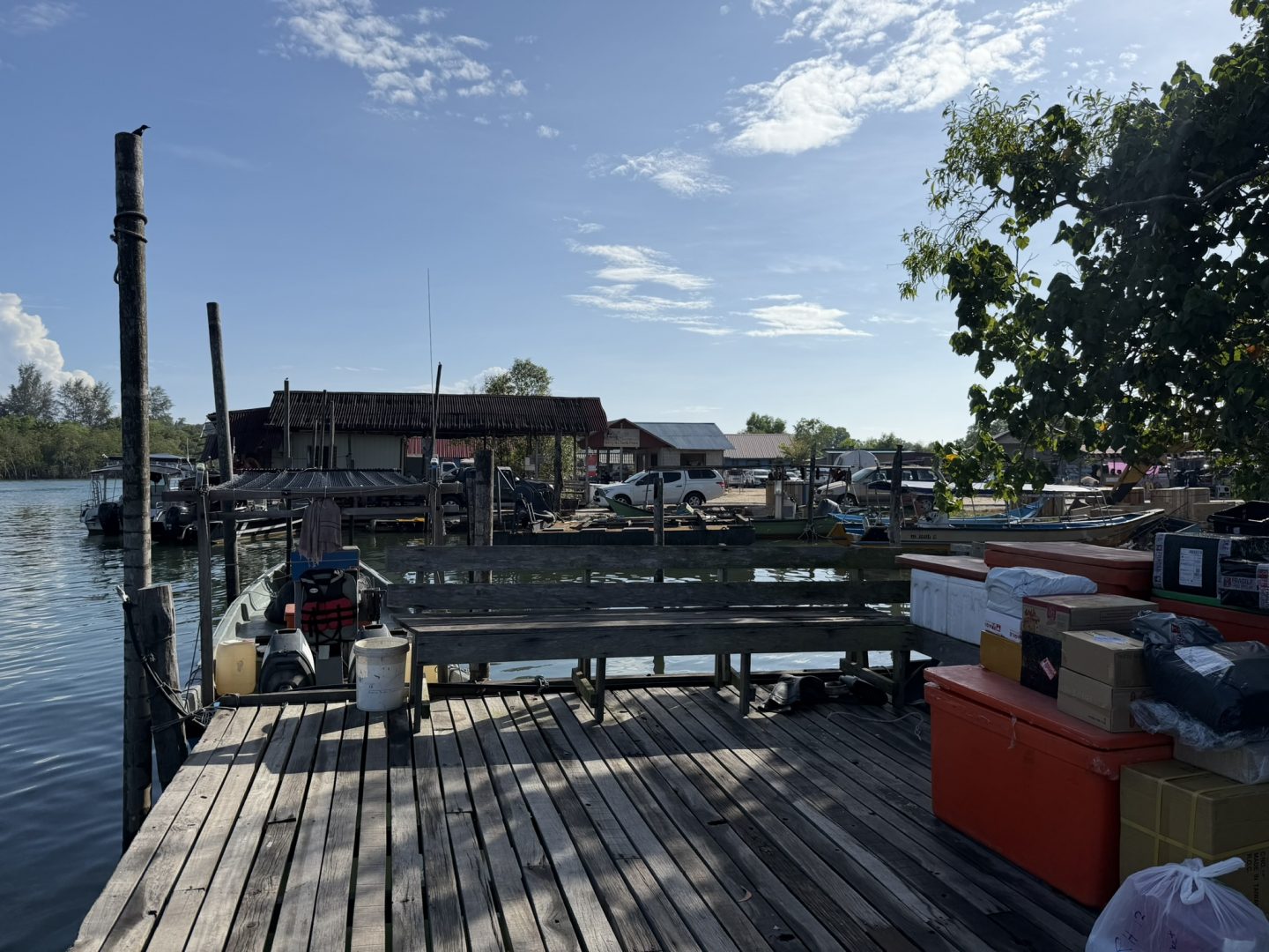 merang jetty redang island malaysia departure point