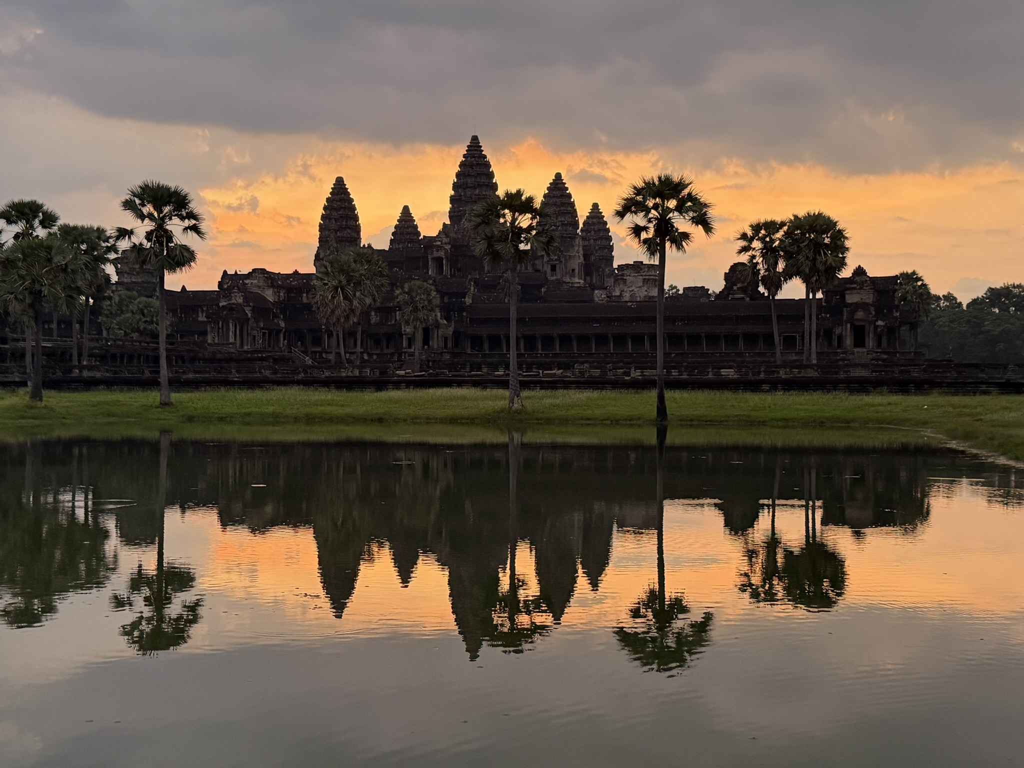 Angkor Wat at sunrise in Siem Reap, Cambodia