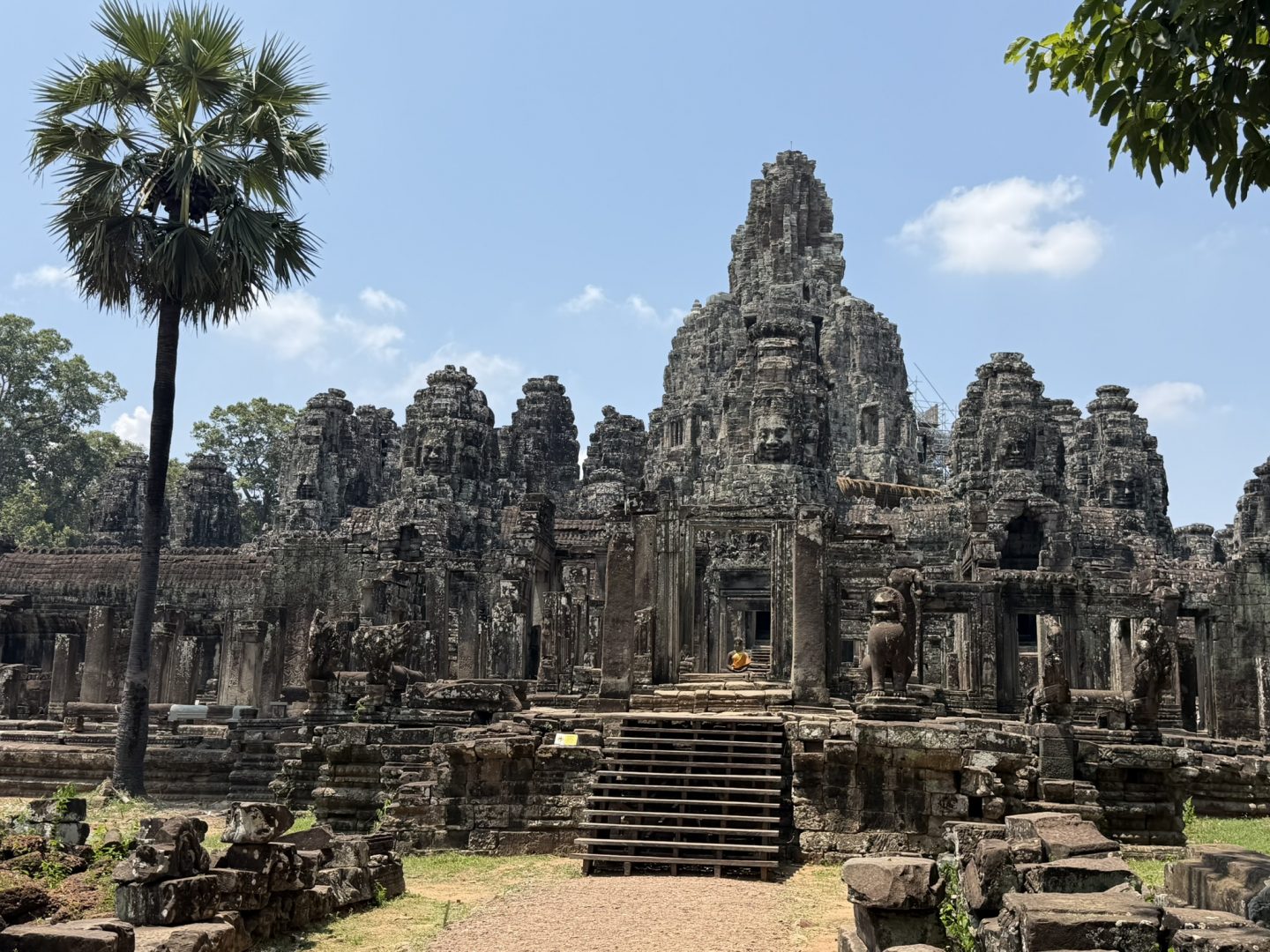 Bayon temple in Angkor Thom, Siem Reap