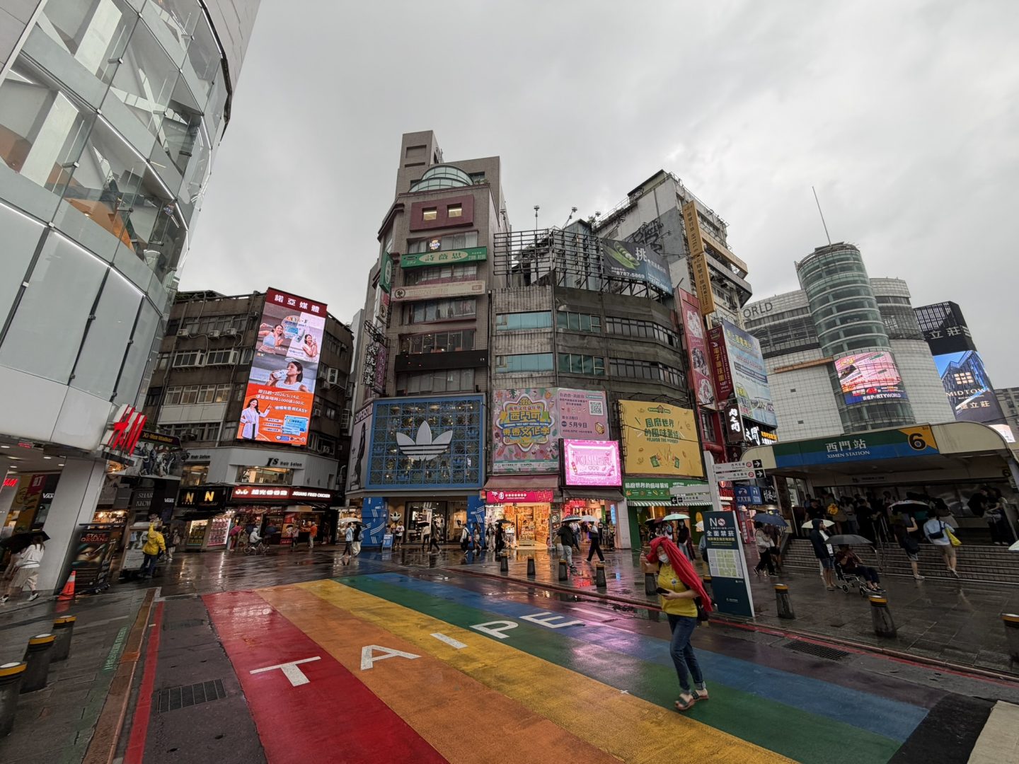 Ximending in Taipei, Taiwan