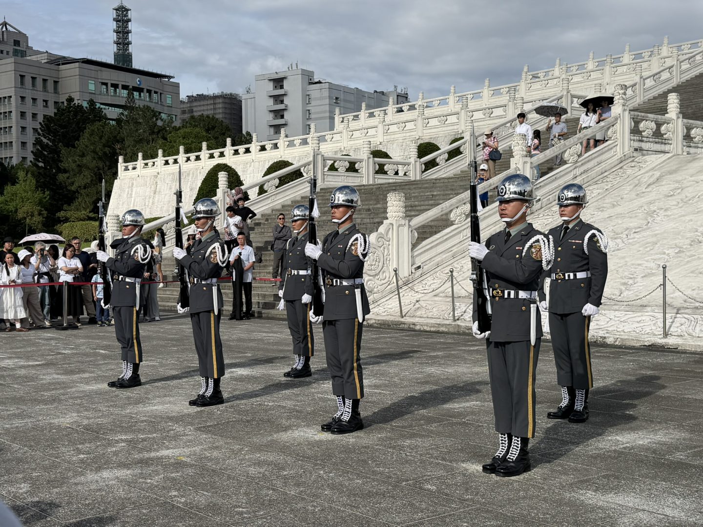 Changing of the Guards at Chiang Kai-shek Memorial Hall