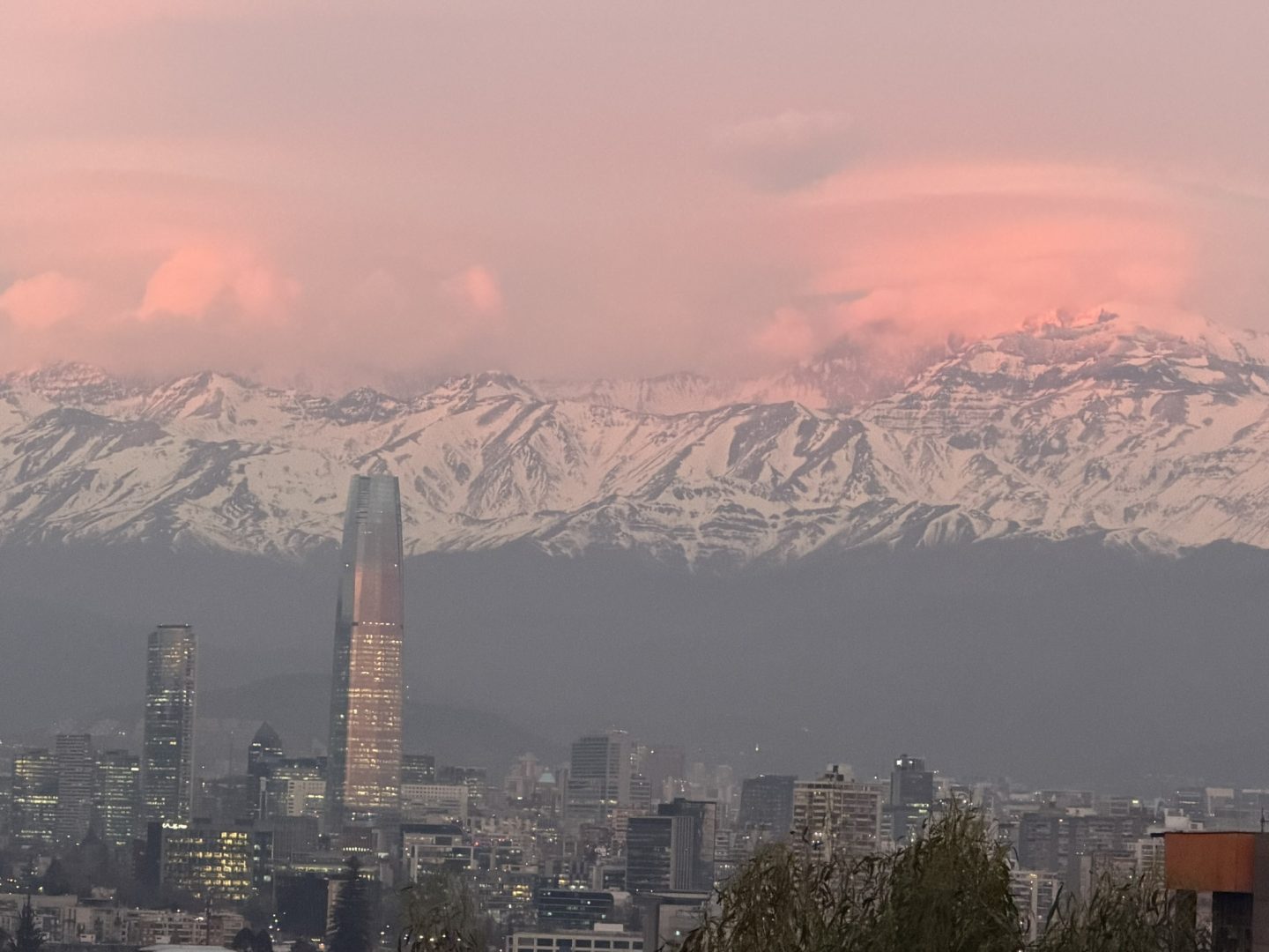 Statue of the Virgin Mary at Cerro San Cristóbal in Santiago