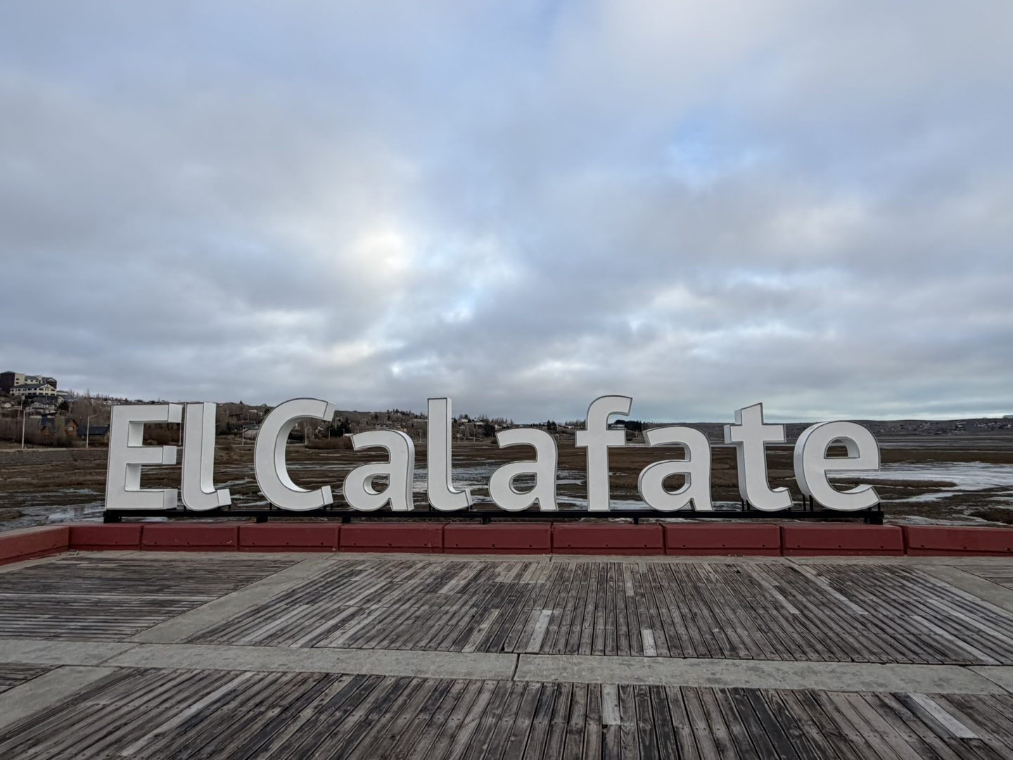 El Calafate sign
