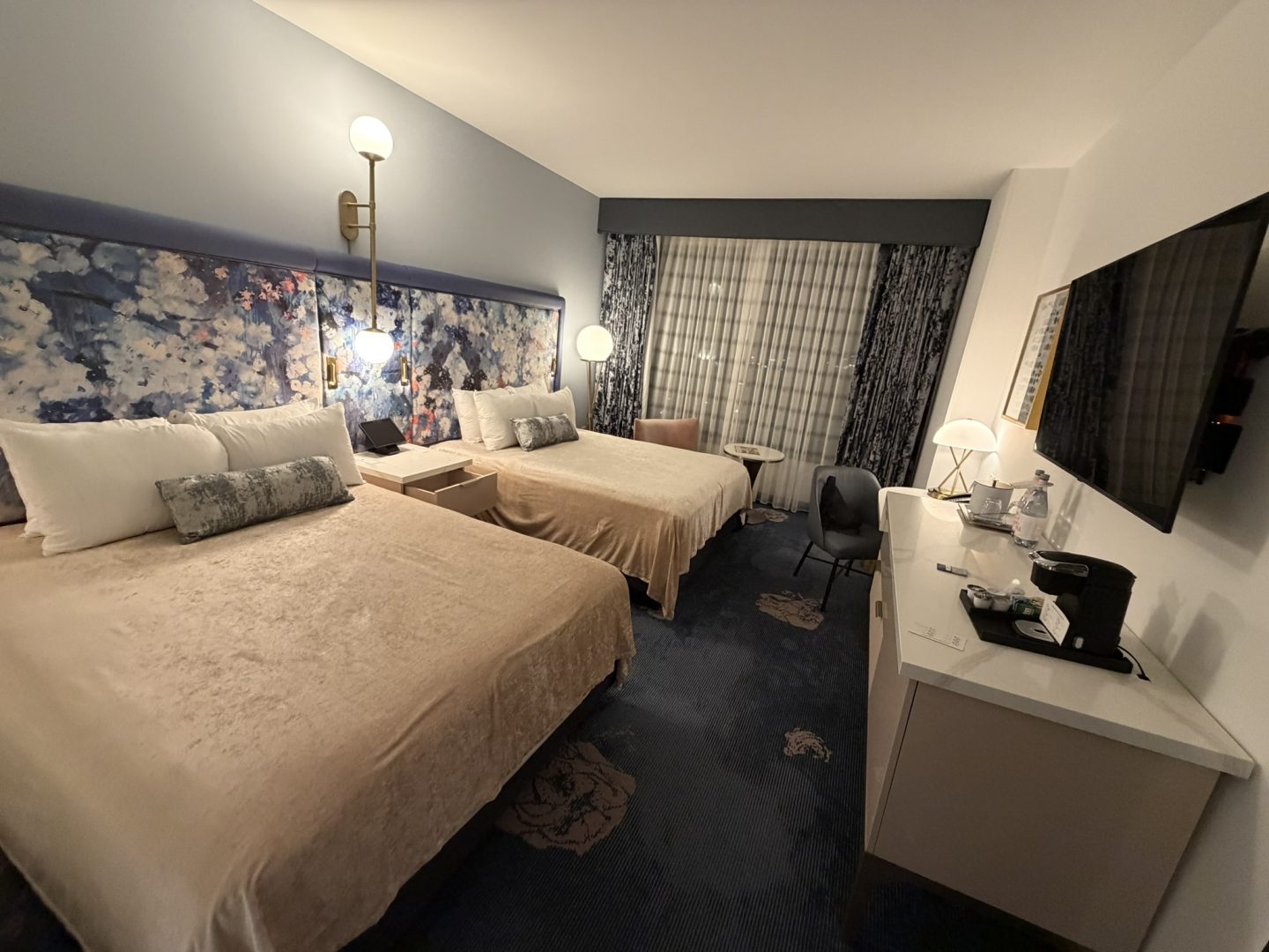 Two queen room at Universal Helios Grand Hotel